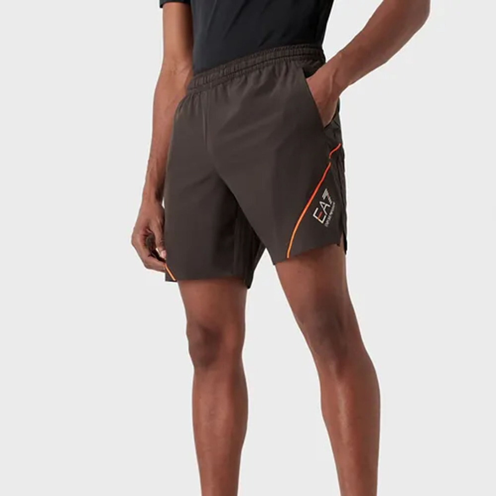 Мужские теннисные шорты EA7 Shorts Men - Anthracite, Multicoloured