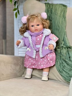 Кукла Berbesa мягконабивная 52см Carla (7218S)