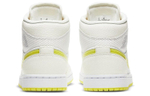 Кроссовки Jordan Air Jordan 1 Mid Se "Voltage Yellow" (Женская размерная сетка)