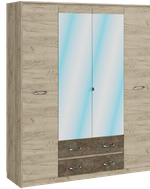 Дакота Шкаф 4-х ств с ящ (540)