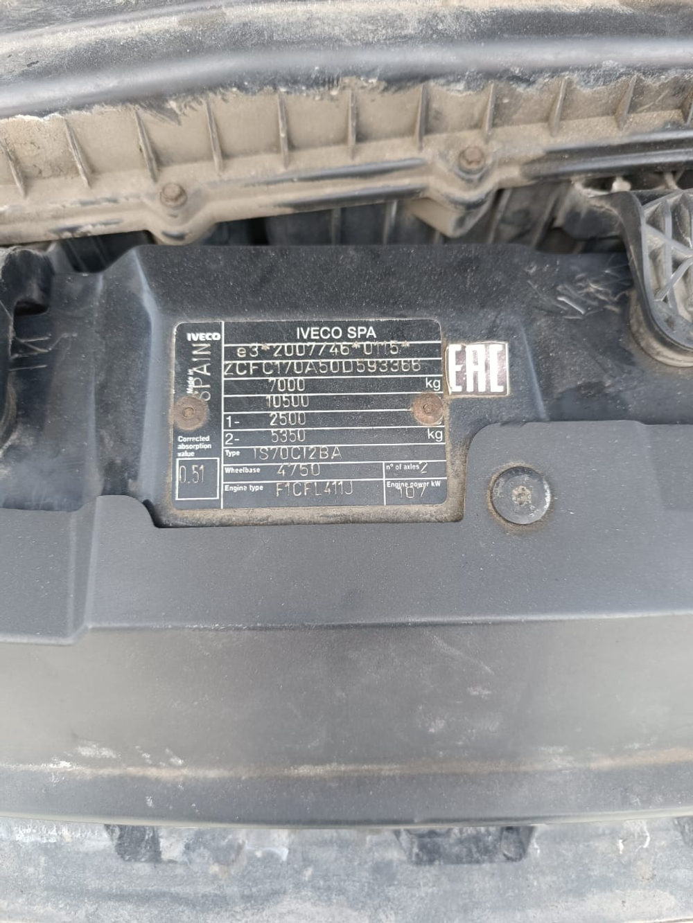 СПЕЦМОБИЛЬ-НН 2818* на шасси IVECO DAILY 4x2 Бортовой (Евроборт) (кат. C) 28186-0000010-81 (Евроборт