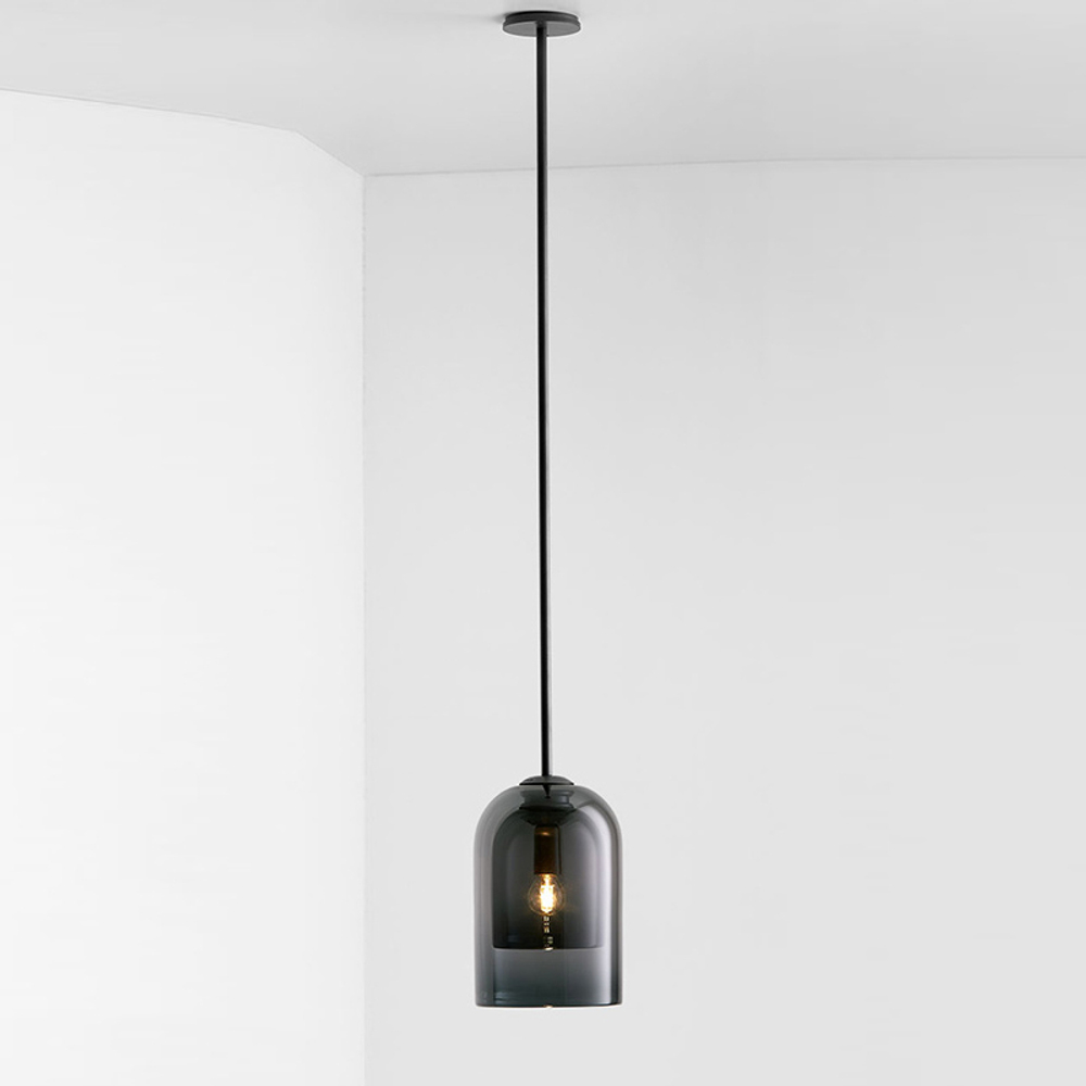 Потолочный дизайнерский светильник Lumi by Articolo Lighting (дымчатый)