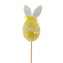 GAEM Изделие декоративное (вставка) "Яйцо" (блок 12шт) (6*6*11), L6 W6 H35 см, 3в.