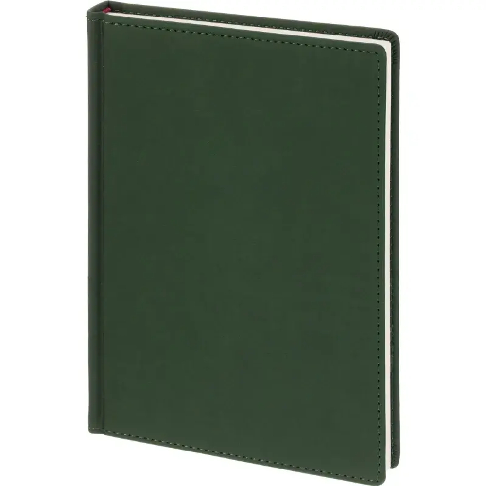 Ежедневник недатированный А5+ Velvet, темно-зеленый 3-115/24