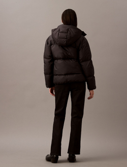 Пуховик Calvin Klein Down Hooded Puffer Black Beauty