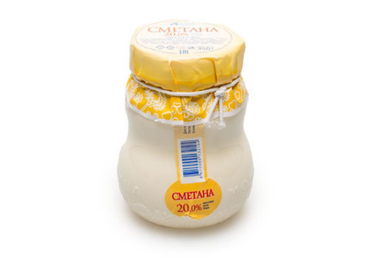 Сметана 20% термостатная "Ферма №1", 350г