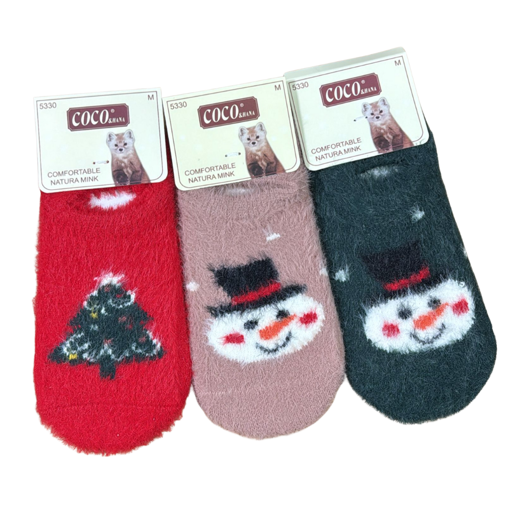 Носки детские теплые с рисунком Coco&Hana