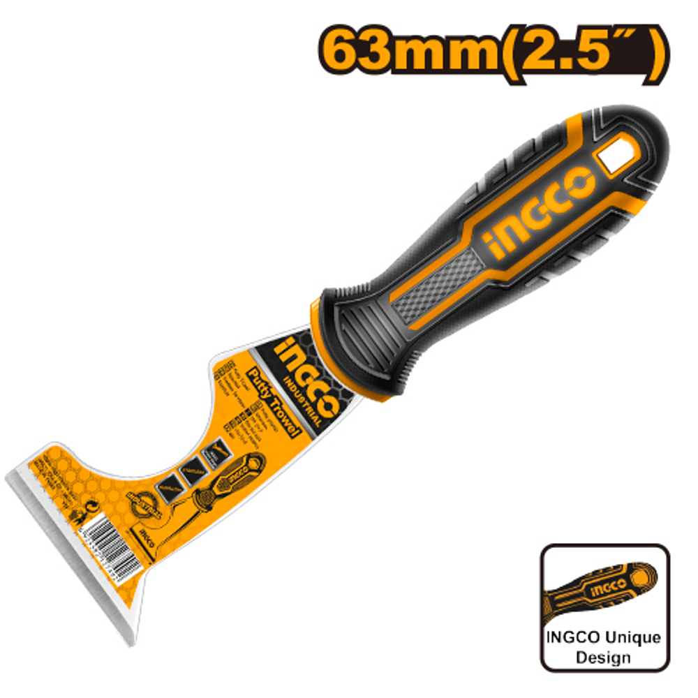 Шпатель-скребок 60 мм INDUSTRIAL