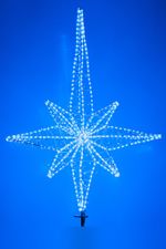 Макушка - Звезда на елку «Роза Ветров» синяя