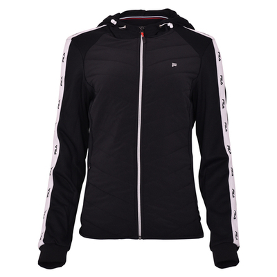 Женская теннисная куртка Fila Coachjacket Frida Women - Black