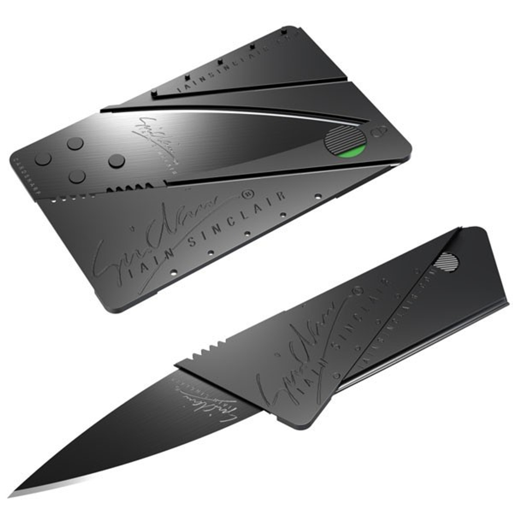 Портативный острый и компактый нож-кредитка CardSharp 2