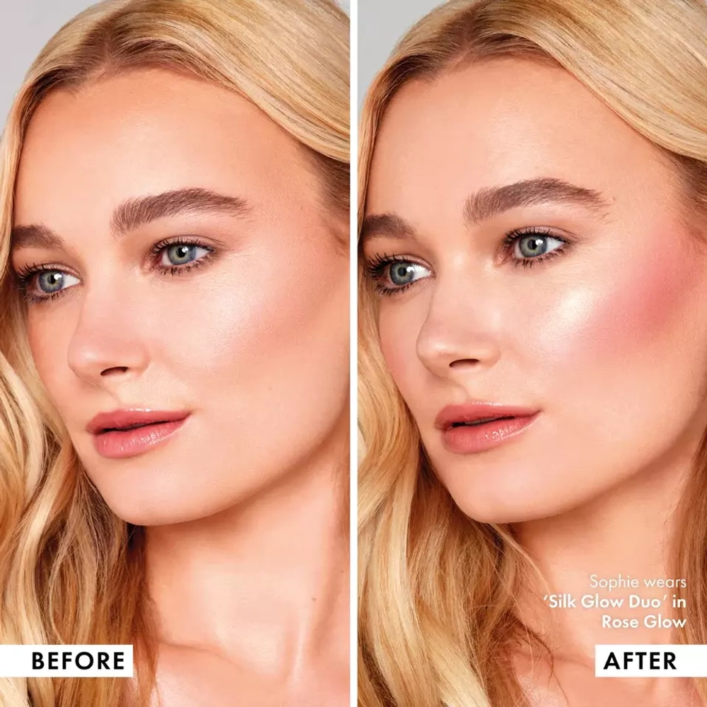 Iconic London Silk Glow Duo - Rose Glow