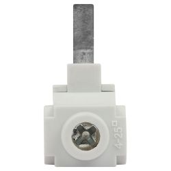 Клеммы силовые вводные КВМ ЭРА NO-224-147 для модульного оборудования 4-25 мм2 изогнутая боковое подключение PIN | Клеммы силовые вводные КСВ, КВМ