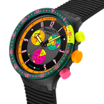 SWATCH NEON SEPPIA Водонепроницаемость (waterproof) 3 бар Диаметр 47,00 мм Механизм: кварцевый - SWATCH