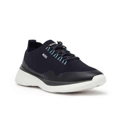 кроссовки dean BOSS BLACK - темно-синий(50480567)