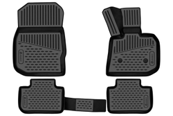 Коврики в салон для BMW X3 (G01), 2017-2021, правый руль кроссовер, Австралия, 4шт. (полиуретан) ELEMENT3D02084210K