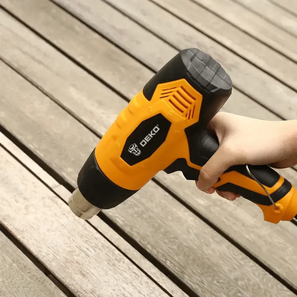 Фен строительный DEKO HG2200W