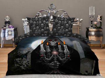 Постельное белье Смерть с канделябром