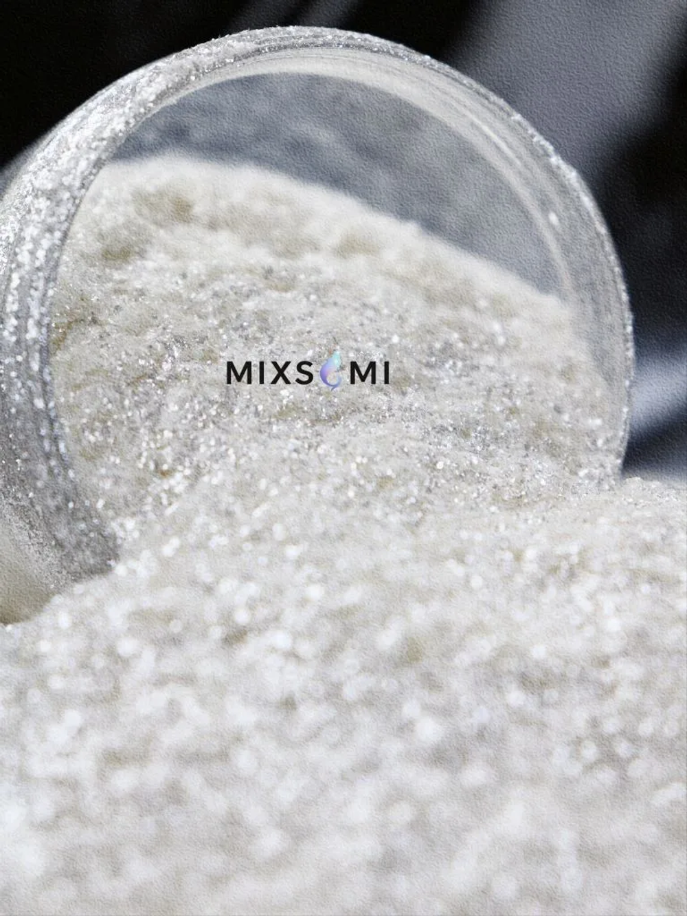 Премиум пигмент 9789 - Белый жемчуг мерцающий супер блеск - универсальный