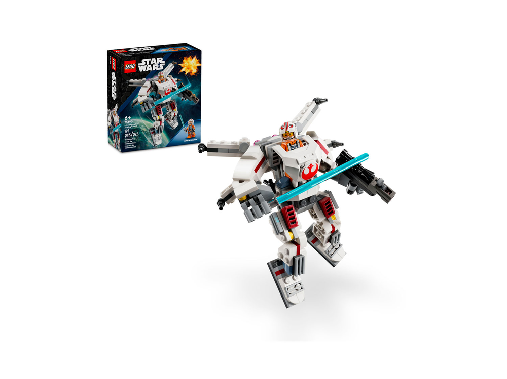 LEGO Star Wars 75390 «Боевой робот Люка Скайуокера X-Wing» — культовый джедай