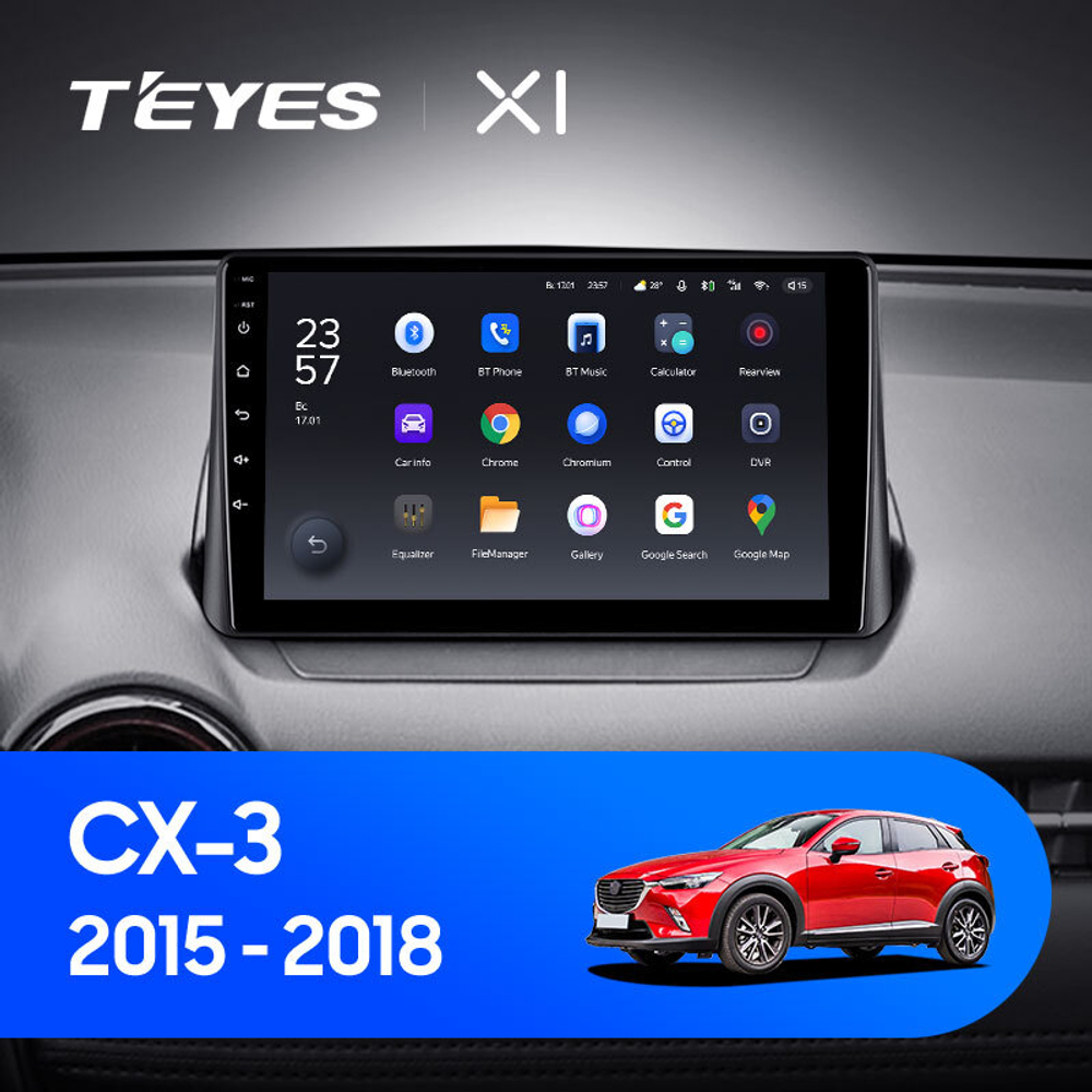 Teyes X1 9" для Mazda CX-3 2015-2018