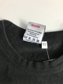 Футболка с ярким принтом, маркировка XS, визуально на 42 размер