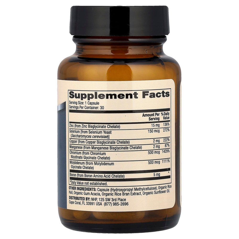 Dr. Mercola, Essential Mineral Complex, 30 капсул