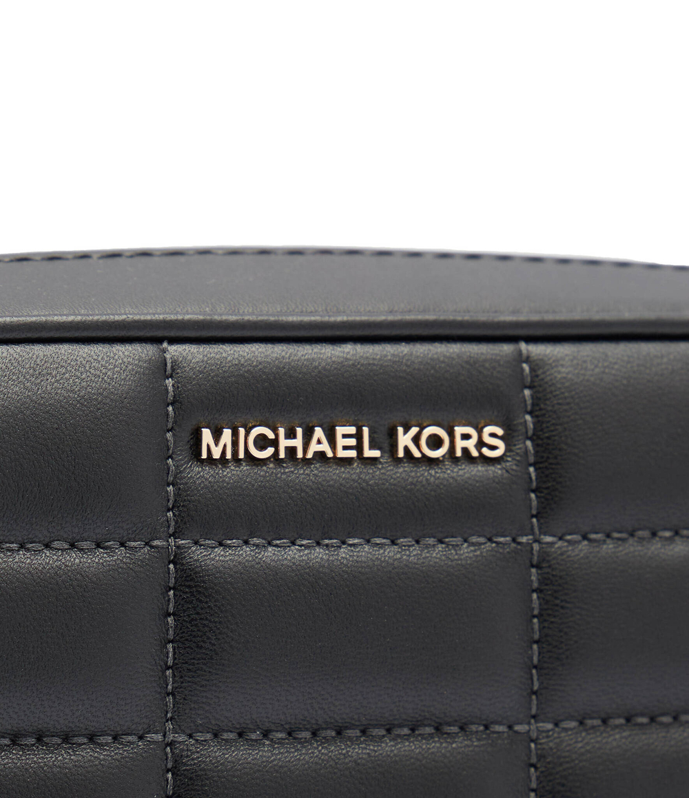 Кожаная сумка-мессенджер Michael Kors - черный(32R4GJ6M8L)