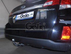 Фаркоп оцинкованный Galia S102C для Subaru Outback 2009-2015(паспорт и сертификат в комплекте)(без электрики)