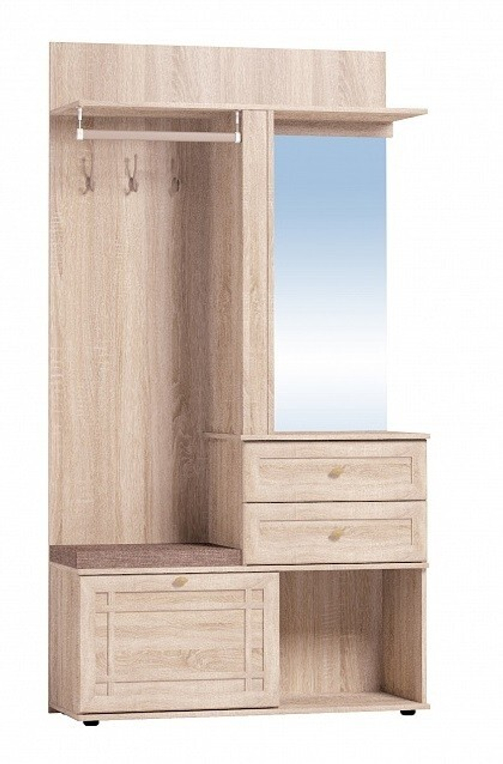 Шкаф МЦН Sherlock 70, дуб сонома