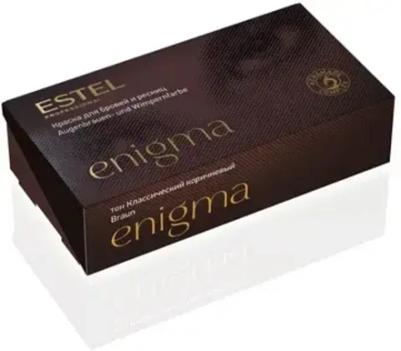 ESTEL Enigma Краска для бровей и ресниц Тон Классический коричневый