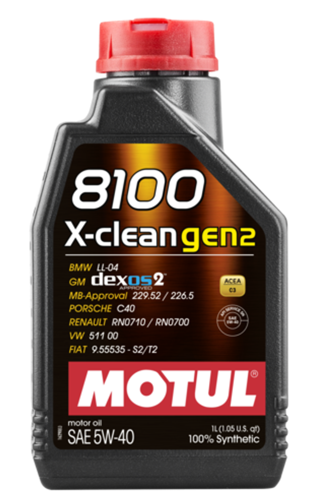 MOTUL 8100 X-clean GEN2 5w40