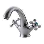 Смеситель для раковины 1/2 кер F1019 FRAP (литой, п/шпильку, хром, латунь)