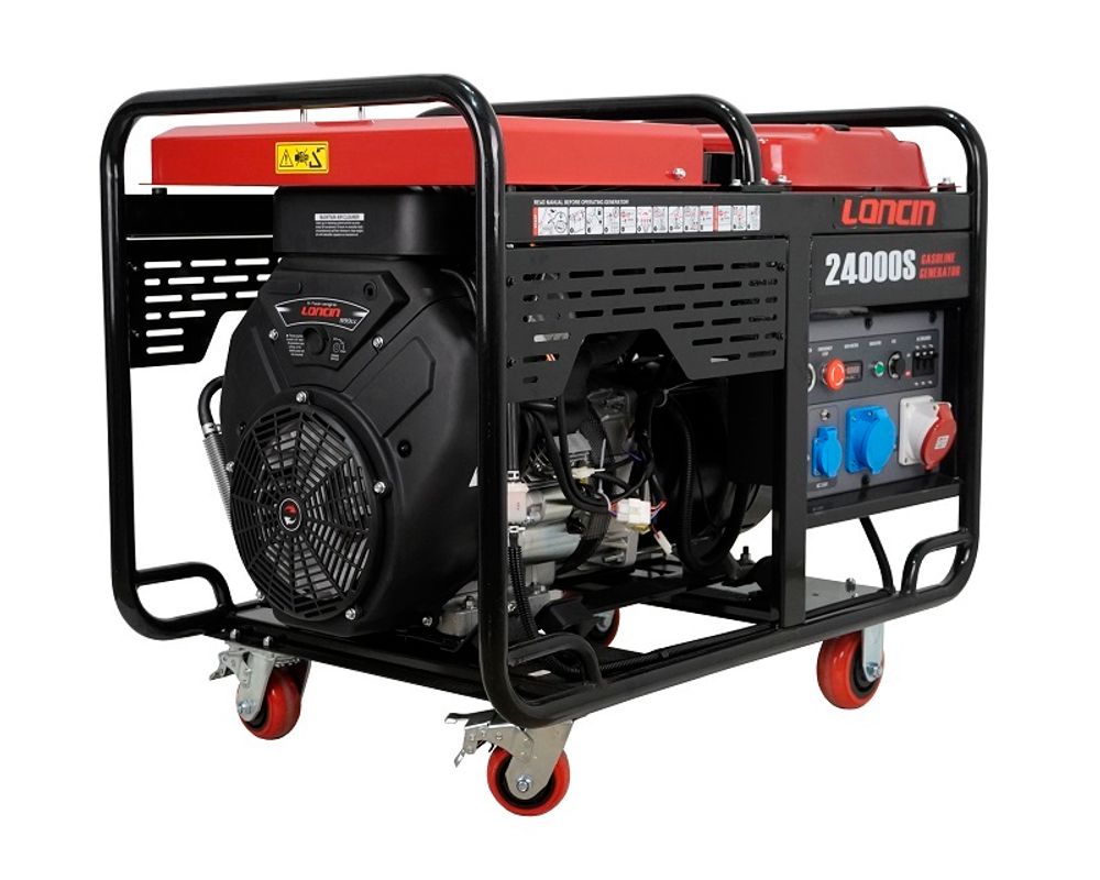 Генератор бензиновый Loncin LC24000S - [18 кВт / 380V] трехфазный