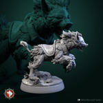 Ворг гиена монстр миниатюра для dnd, днд, pathfinder, фентези, Настольная игра, НРИ, Варгейм, РПГ