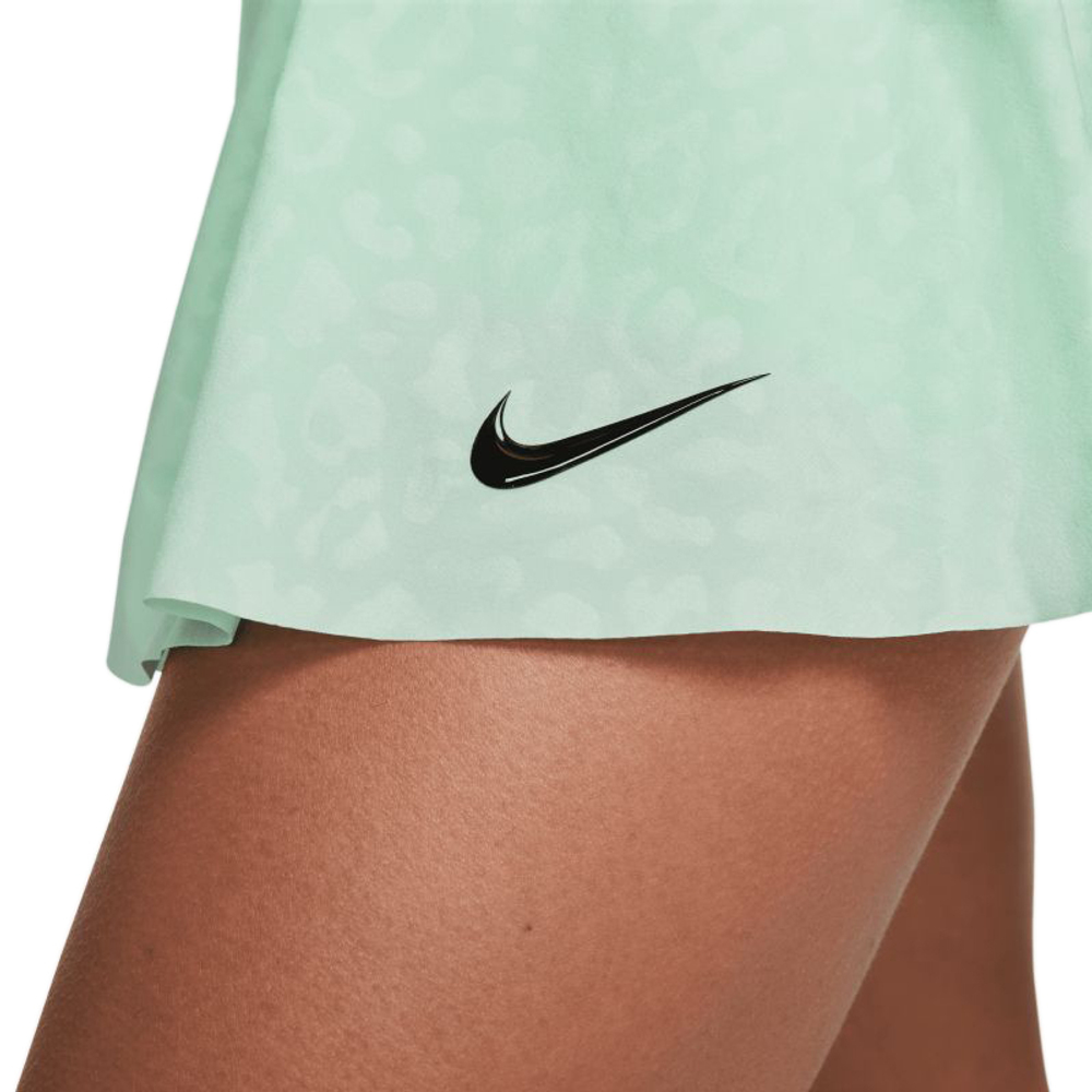 Теннисная юбка Nike Dri-Fit Printed Club Skirt - mint foam/black