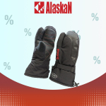 Варежки Alaskan Two Fingers L черный