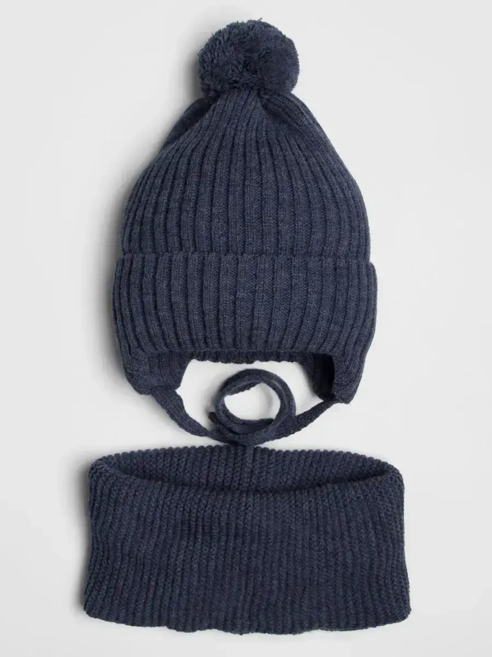 Шапка детская осенняя со снудом