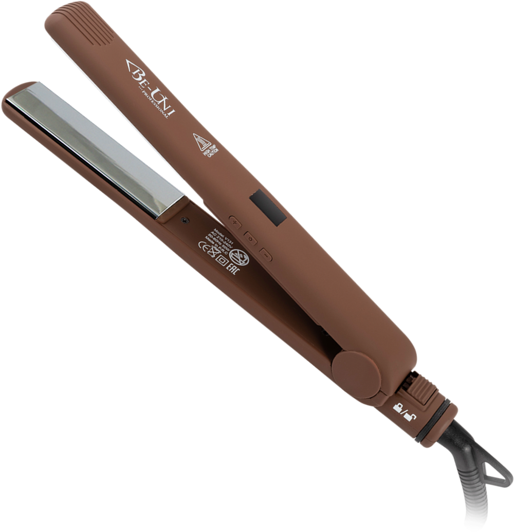 Плойка для завивки волос с тур. покрытием Лонг, 32 мм и утюжок Про с зеркальным тит. покрытием