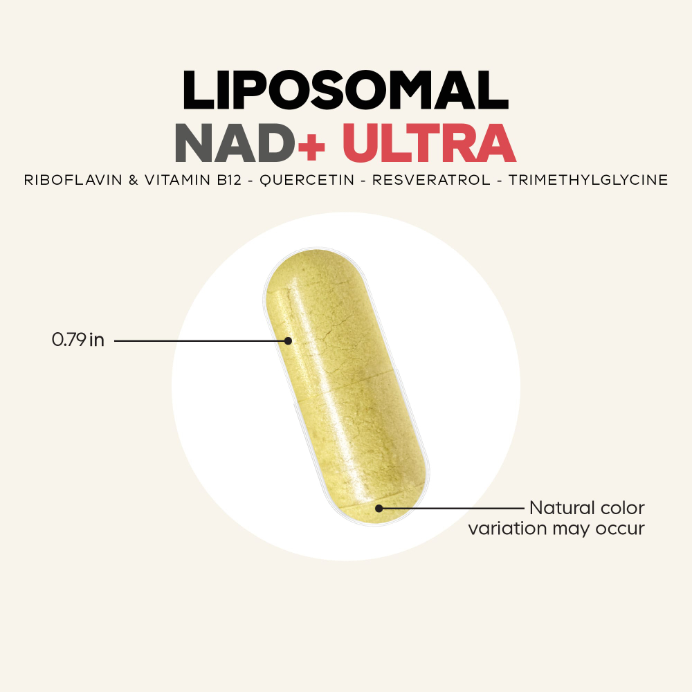 Codeage, Sport, Liposomal NAD+ ULTRA, липосомальный НАД, 90 растительных капсул