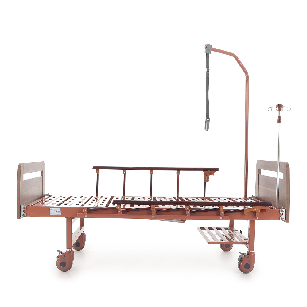 Кровать механическая Med-Mos Е-17В (ЛДСП коричневый)