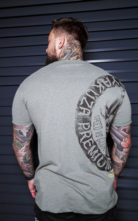 Футболка оливковая Yakuza Premium 3716-1