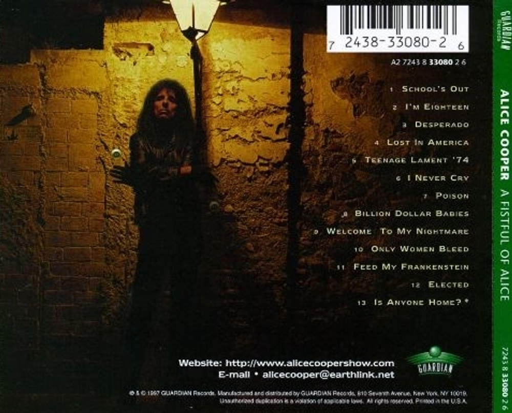 Alice Cooper / A Fistful Of Alice (CD)
