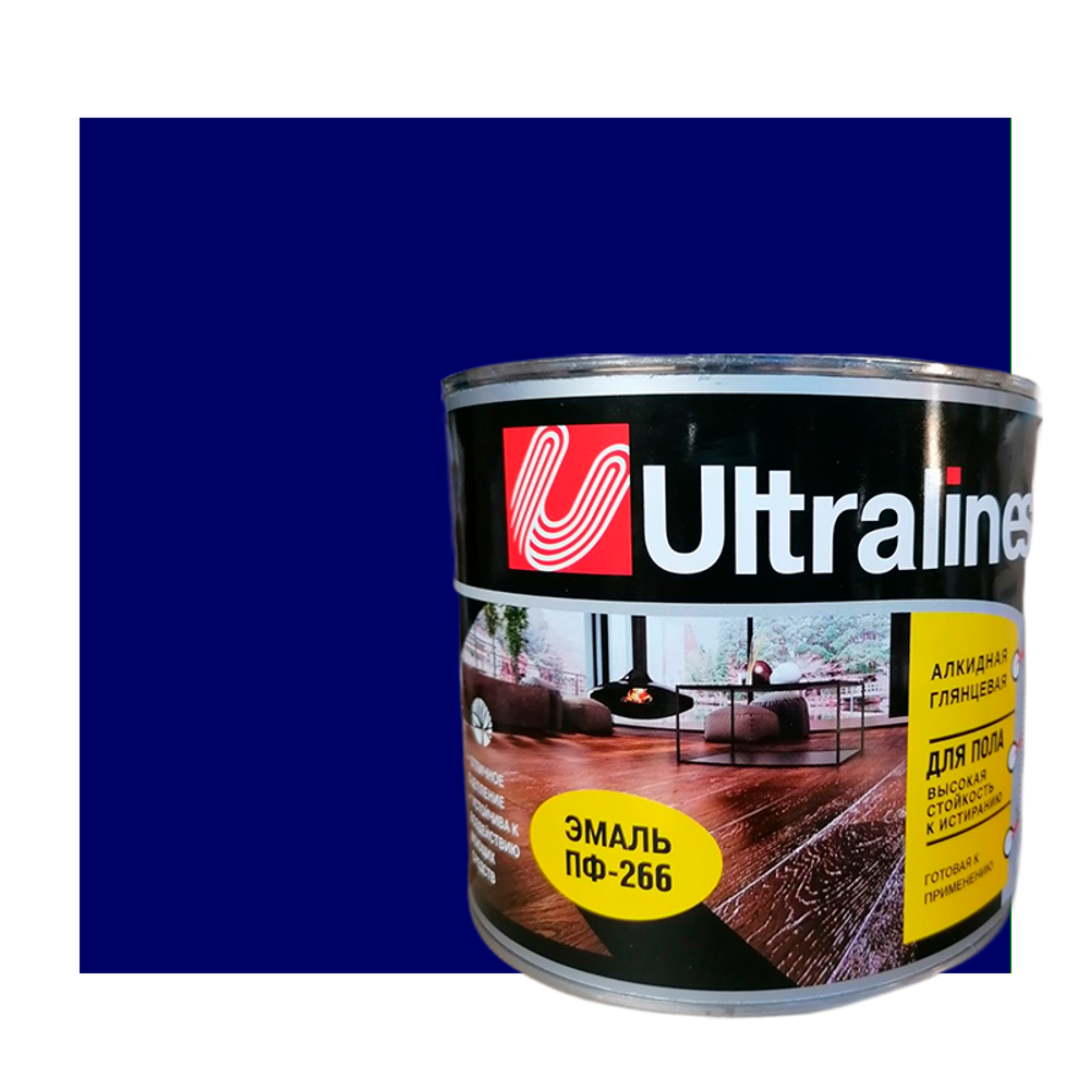 Эмаль ПФ-115 "ULTRA LINES" СИНЯЯ 2,6 кг