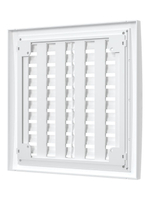Решетка вентиляционная РРПН разъемная регулируемая 200х200 ASA ERA