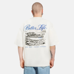 Футболка Haided MAL DE MER RLXD HW TEE ecru