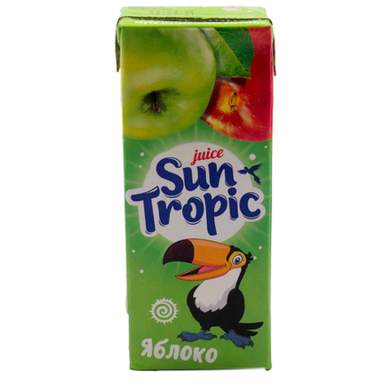 Сок натуральный Sun Tropic яблоко 200 мл