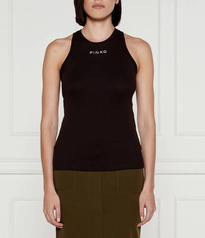 Топ DISTINTO Pinko - коричневый(100822 A22X)