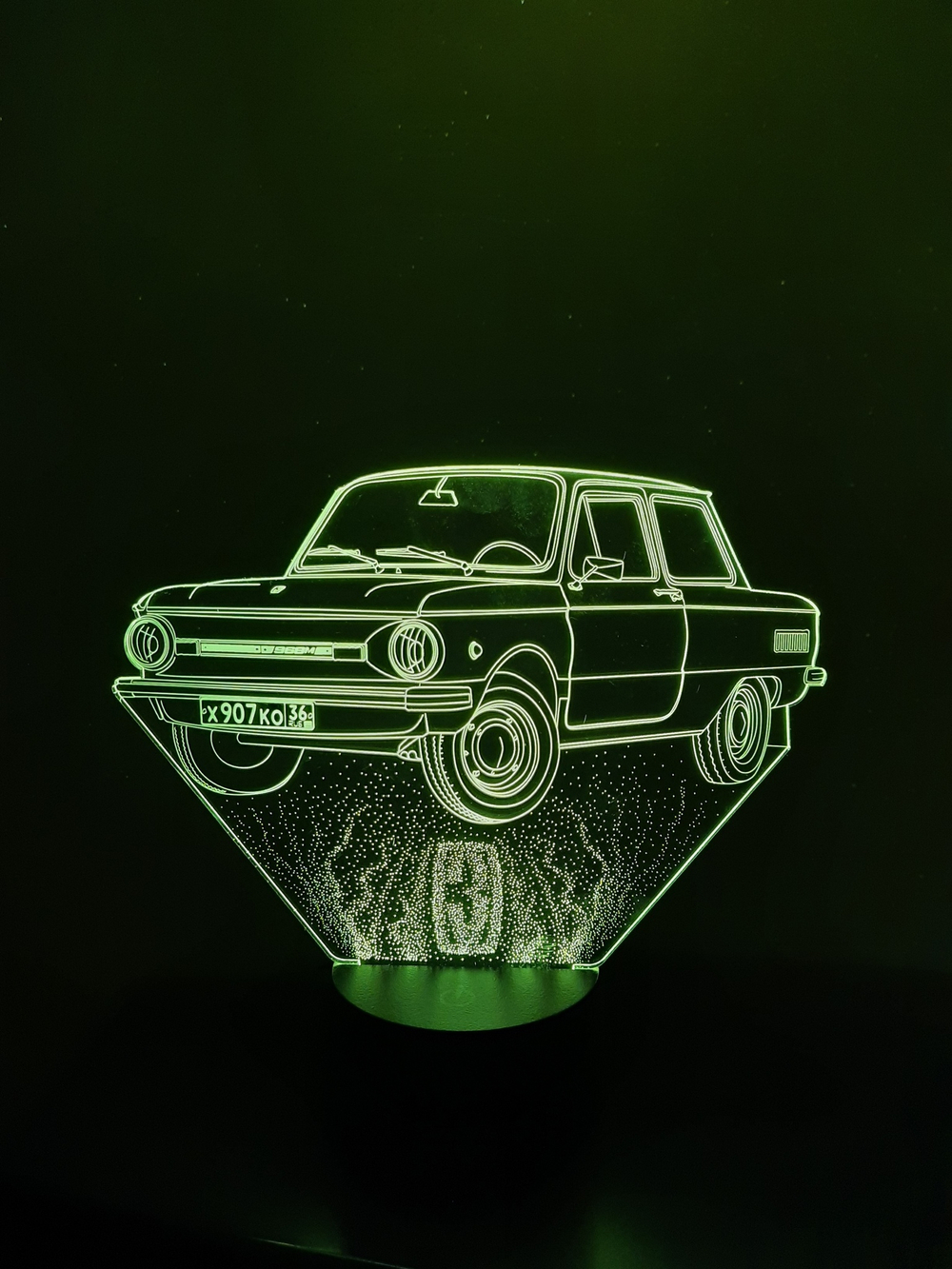 Светильник "Автомобиль - Запорожец"