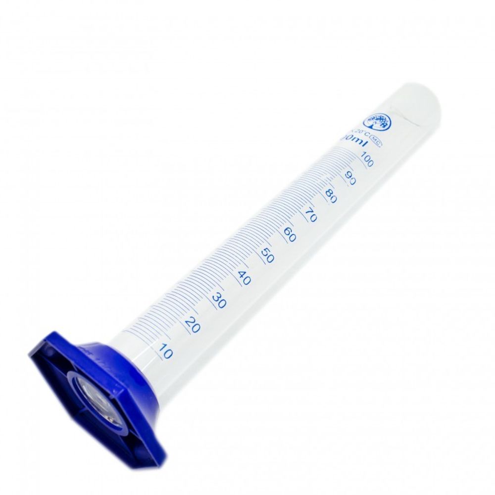 Мерный цилиндр 100мл (СТЕКЛО)